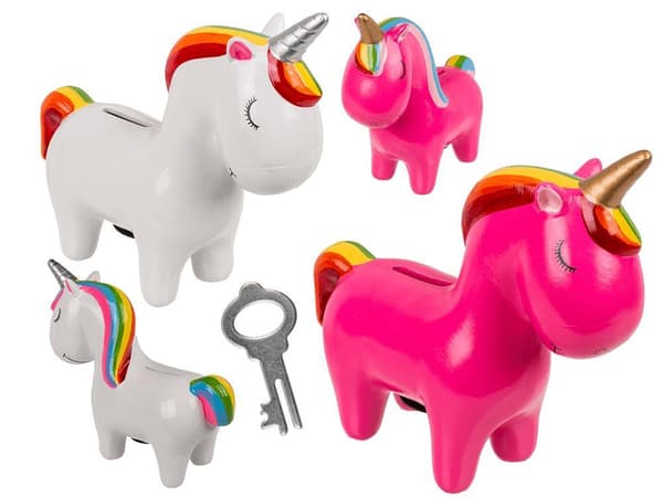 Säästöpossu Yksisarvinen / Poni - 19cm
