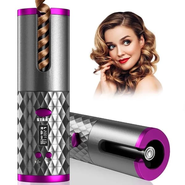 Cordless Automatic Curling Iron: Easy Curls On The Go