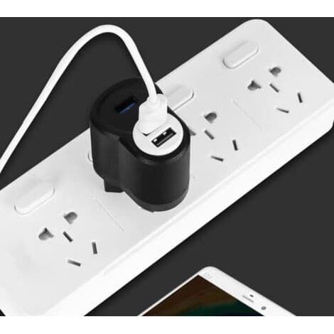 Bilsigarettenneradapter, bilstrømadapter, AC til DC strømomformer, 220V til 12V billader, nettstrømlader