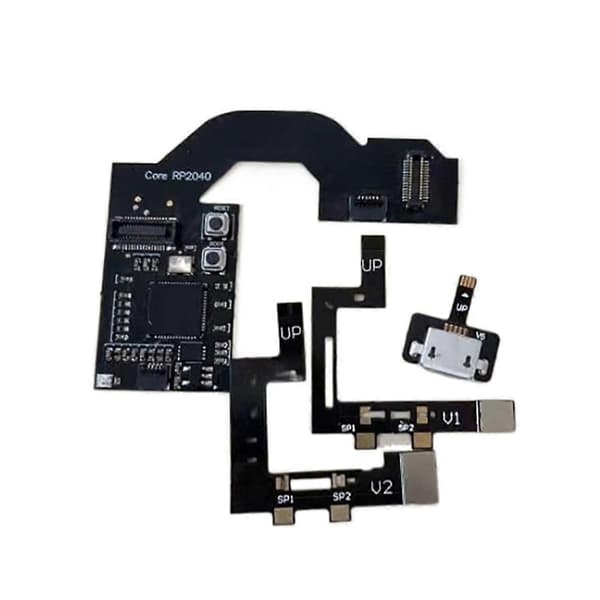 Helt ny 1 Uppsättning Uppgraderbart Flashminne för NS Oled/Lite/Core/OLED V6 Core Chip Rp2040 Spelkonsoltillbehör B