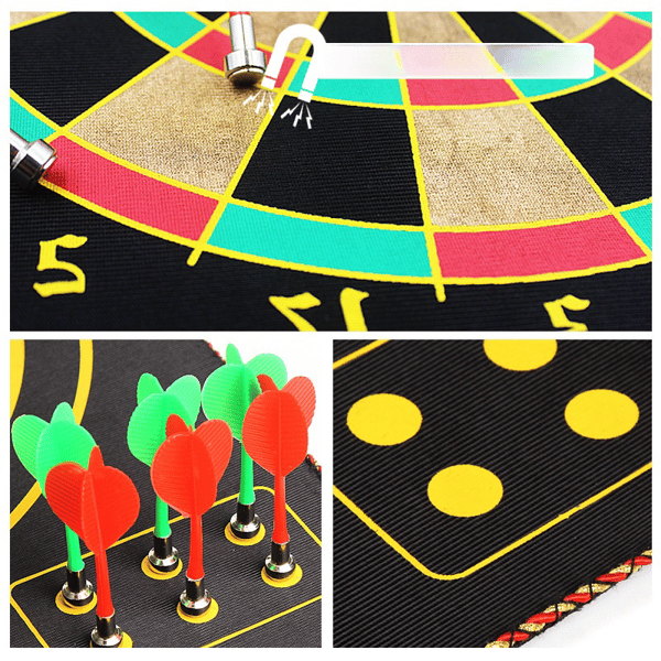 Double-sided magnetic dartboard / Magnetic dart set M