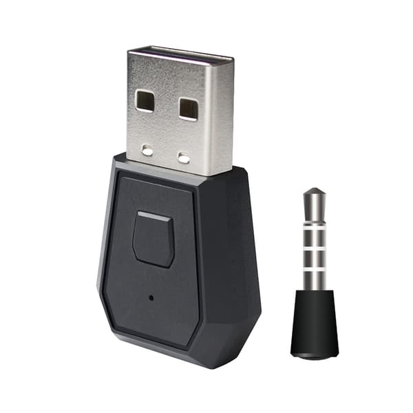 Bluetooth-adapter for PS4 - Koble til trådløst hodesett