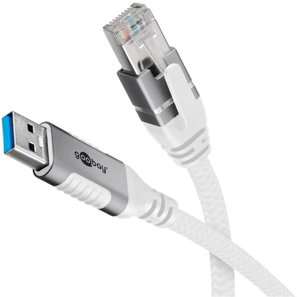 Ethernet-kaapeli USB-A 3.0 - RJ45, 2 m