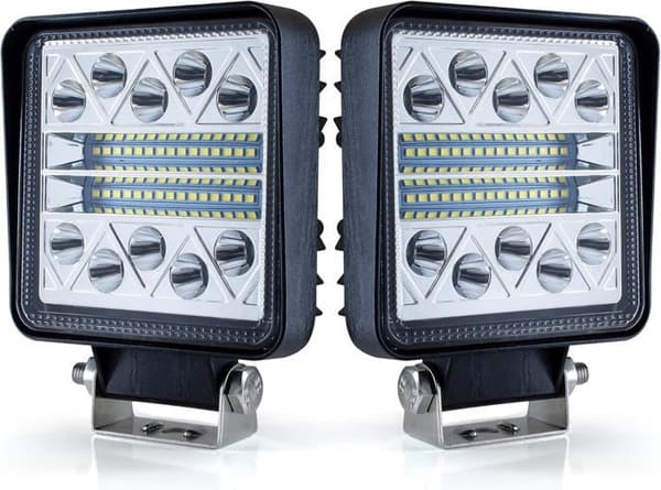 102W LED arbeidslys 8000LM LED ryggelys 12v LED frontlys interferensbestandige spotlys