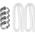 Erstatningspoolslange - Intex - 32mm - 1.5m - 4 klemmer - Lækagesikker
