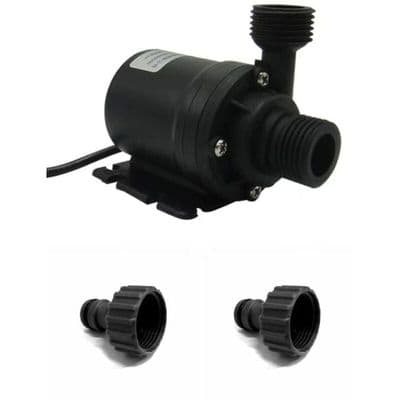800LH 5M DC 12V Dränkbar Vattenpump Amfibisk Pump för Tang Tang Akvarium Solfontän Poolcirkulation