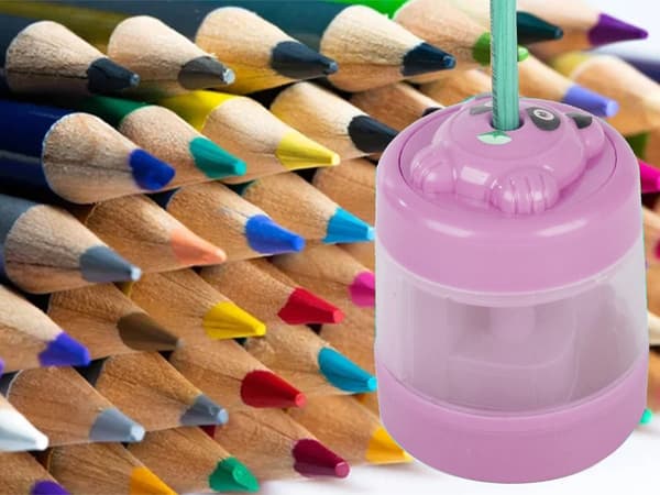Sähköinen teroitin – Ladattava Pink