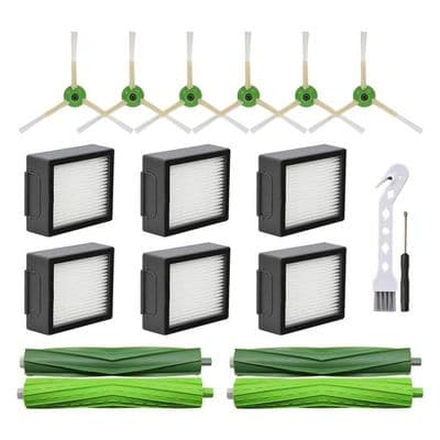 Sidebørster og HEPA-filtre til iRobot Roomba i3 i4 i6 i7 i8 j7 E5 E6 E7 - Støvsugertilbehør