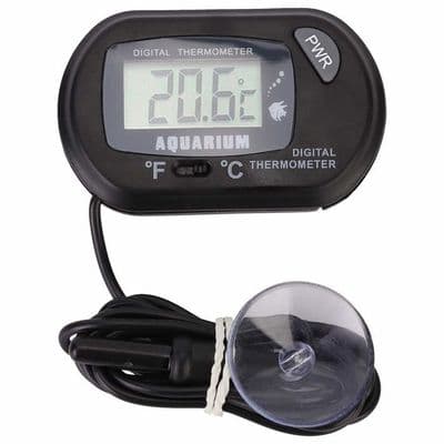 LCD Digital Termometer - Hög Noggrannhet - Område -50 till 70 ℃ - Sugkopp Ingår