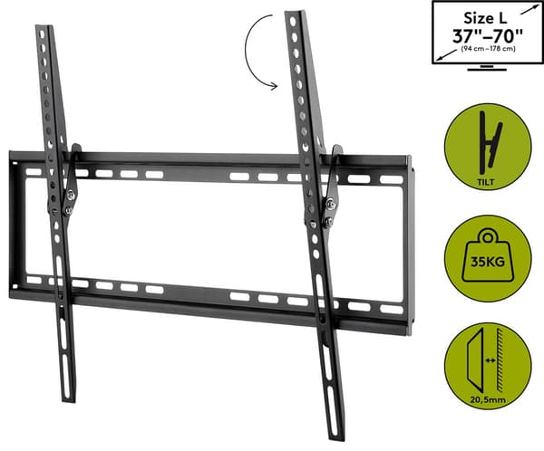 TV-seinäteline TILT (L)