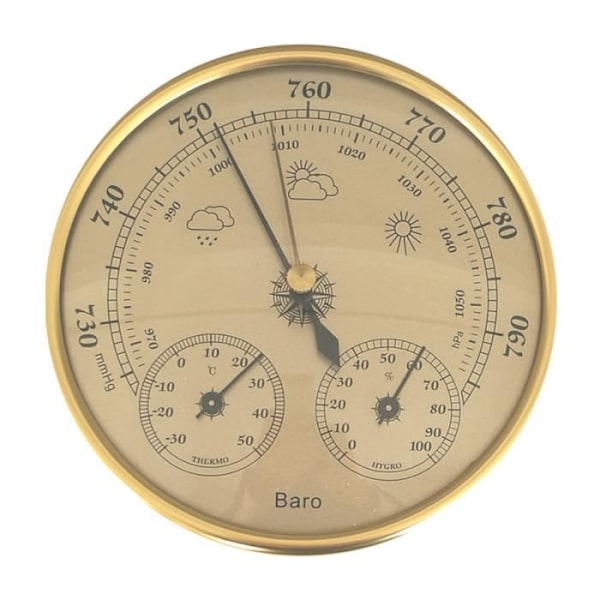 Väderstation - 3 i 1 - Barometer - Termometer - Hygrometer