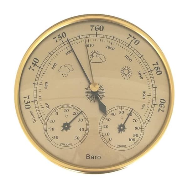 Vejrstation - 3 i 1 - Barometer - Termometer - Hygrometer