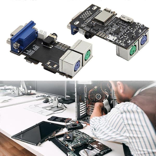 VGA32 Kontrollmodul PS/2 Mus Tangentbord PS/2 Gränssnitt Med Micro32 Chipset