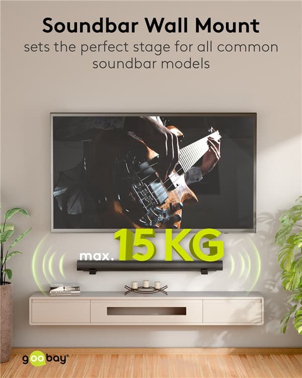 Vægbeslag til soundbar Universal