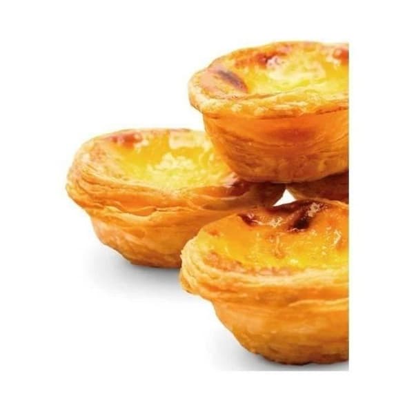 Pastéis de Nata -vuoat, 6 kpl - 7,5 x 2 cm - Harmaa - Tarttumaton