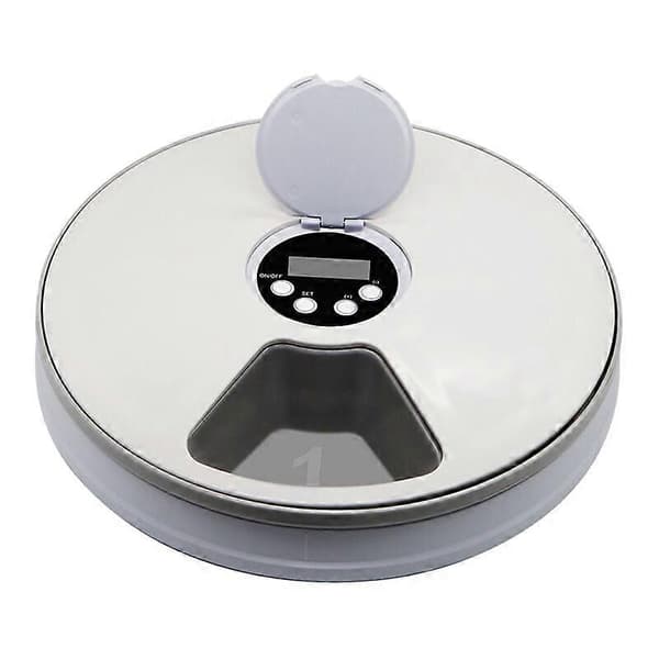 Automatisk Foderautomat til Katte, Hunde, med LCD Timer