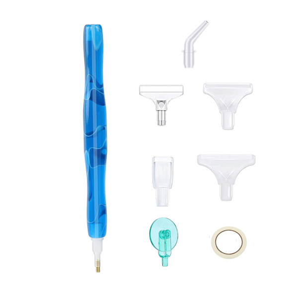 Diamantmålningspenna set DarkBlue