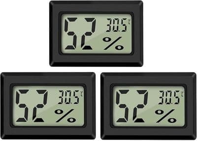 Mini digitalt termometer hygrometer -50~70℃ - 10%~99% RF - Nøyaktighet ±1,0°C