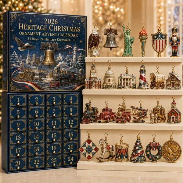 Julkalender 2026 Heritage – 2D Akrylprydnader