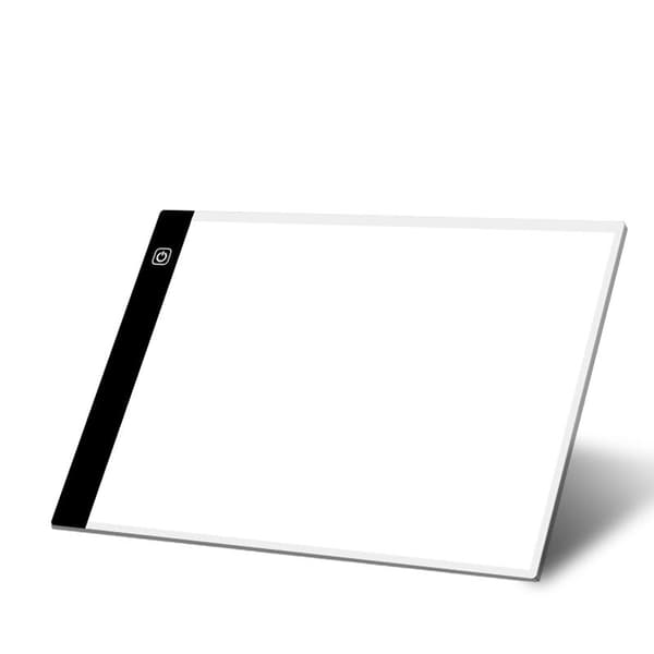 LED Tegnebrett A4 med 3-trinns dimmer