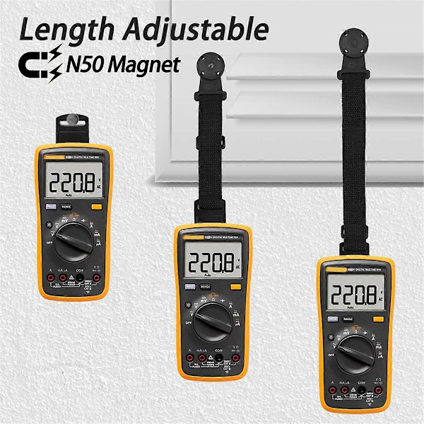 Magnetisk ophængsstrop-sæt til Fluke digitalt multimeter, ophængssæt