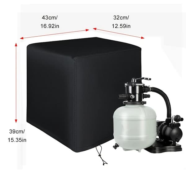 Pool Pump Cover: Weatherproof Oxford Fabric Protective Cover