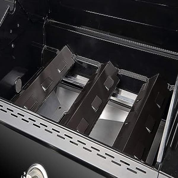 Grill Heat Plates, 3-pack - Black
