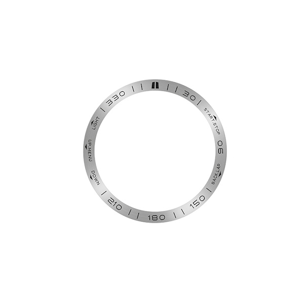 Rustfri Stålring til Garmin Fenix 8 Sølv 51MM Black