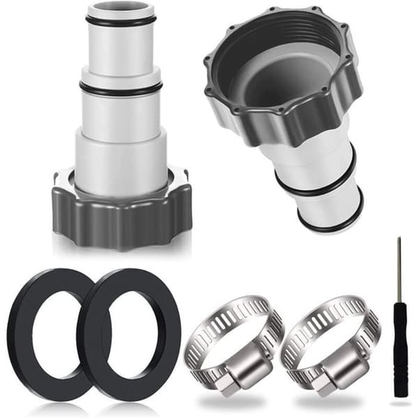 Poolslangadapter, Pooladapter, Poolslangadapter, Pumpslangadapter