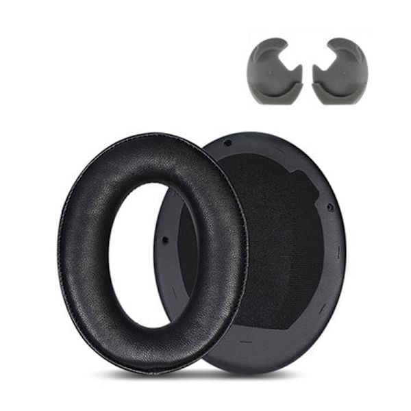 Replacement Ear Pads with Extra Padding for Sony WH-1000XM4 Black