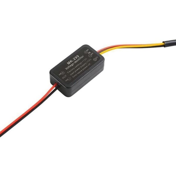 Universal 12-24V Vandtæt Bil LED Kørelys DRL Controller Relæ Forsinkelse Dæmper Ledningsnet