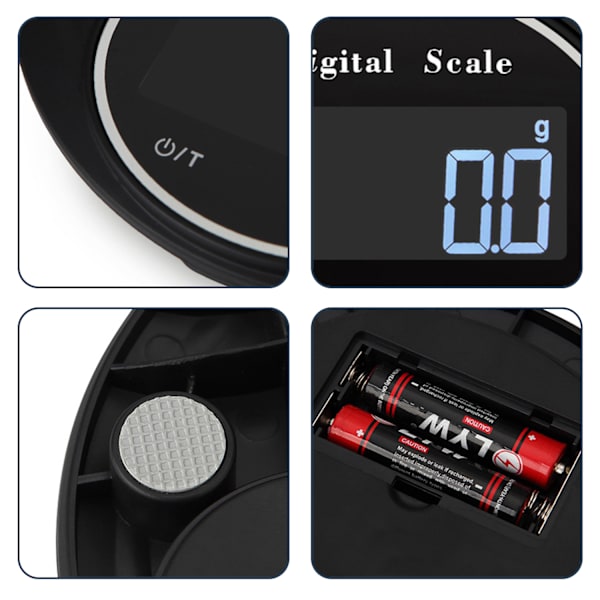 Electronic Digital Scale 5kg with 0.1g Precision