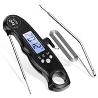 Digitalt mattermometer - Rekkevidde fra -50°C til 300°C - Lang sonde - LCD