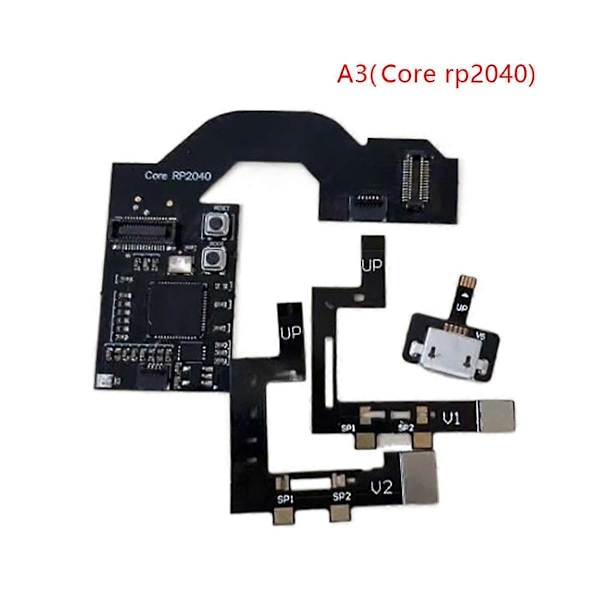 Helt nyt 1 sæt opgraderbart flash-hukommelse til NS Oled/Lite/Core/OLED V6 Core Chip Rp2040 spilkonsol tilbehør B