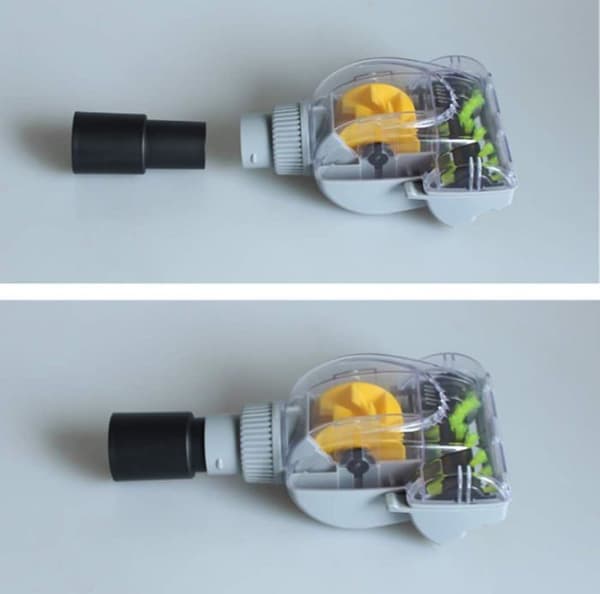 Støvsugeradapter, 32/35 mm dyse - Plastik - Sort - Unisex