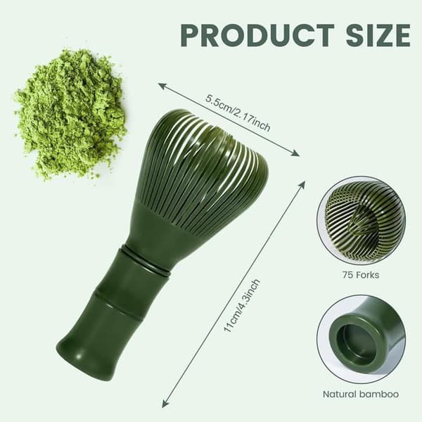 Matcha Visp Bambu Matcha Visp Matcha Tillbehör Bambu Matcha Visp Japansk Tekeremoniverktyg Matcha Visp
