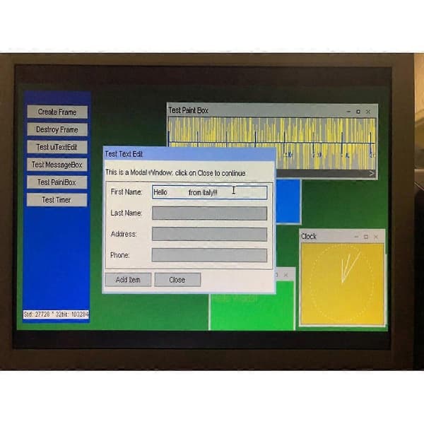 VGA32 Kontrolmodul PS/2 Mus Tastaturer PS/2 Interfaces Med Micro32 Chipsæt