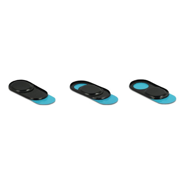 Webbkameraskydd för bärbar dator, surfplatta och smartphone 3-pack
