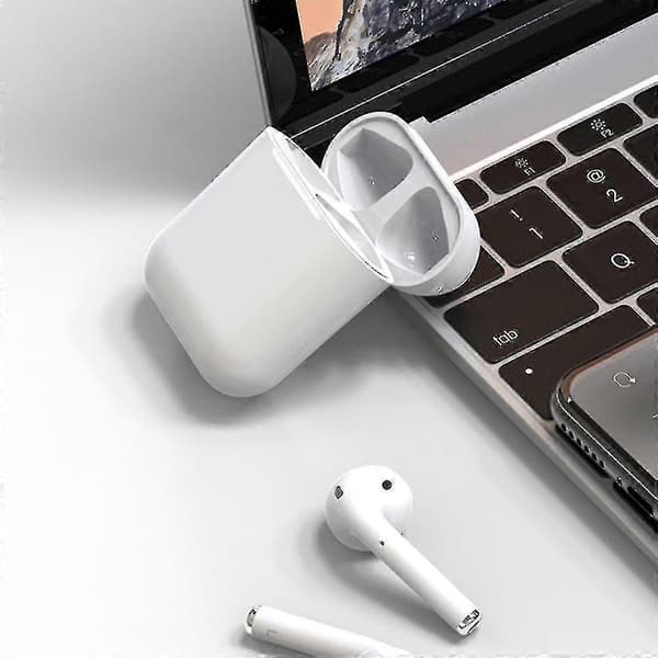 Airpod 2. generasjons trådløse ørepropper vanntette Bluetooth-kompatible hodetelefoner med mikrofon