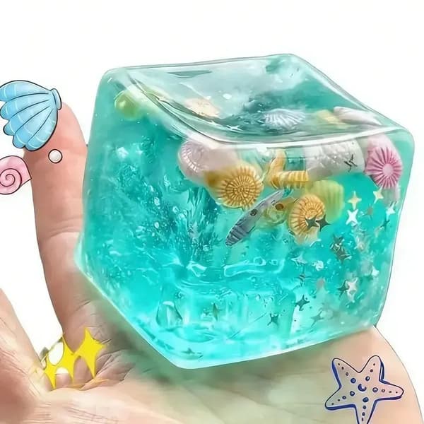 8-piece Mystery Box, Blind Box Malt Sugar, Creative Slow-Rebound Squishy, Party Gift, 8 Stress Relief
