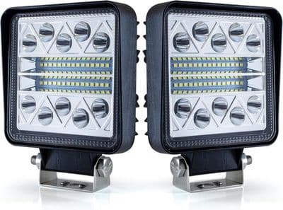 102W LED arbeidslys 8000LM LED ryggelys 12v LED frontlys interferensbestandige spotlys