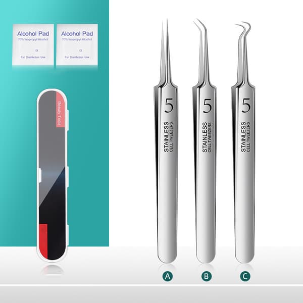 Blackhead Removal Tool Kit with Case 3-pack