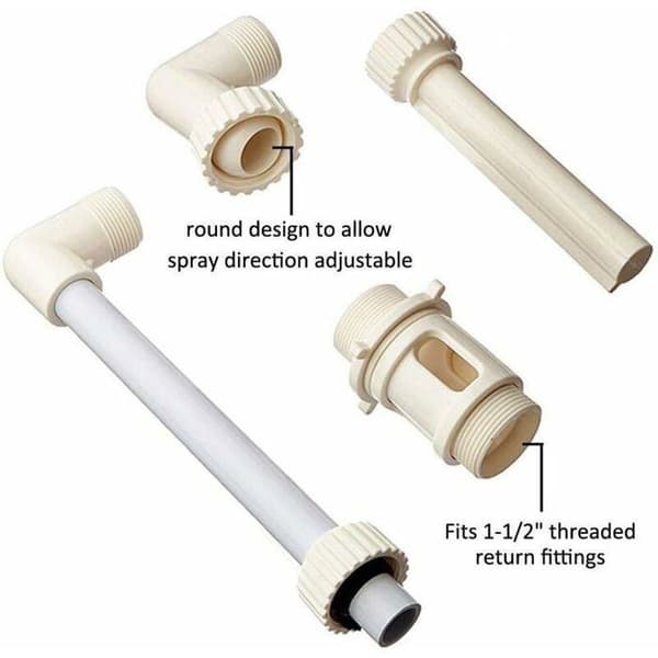 Justerbar vannstrålefontene foss for hagedammer