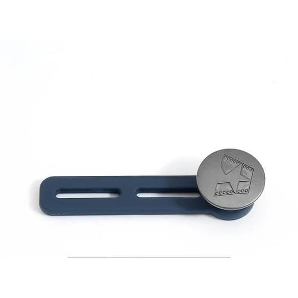 Knappförlängare - Metall - 2 st - Infällbar - Justerbar - Blå