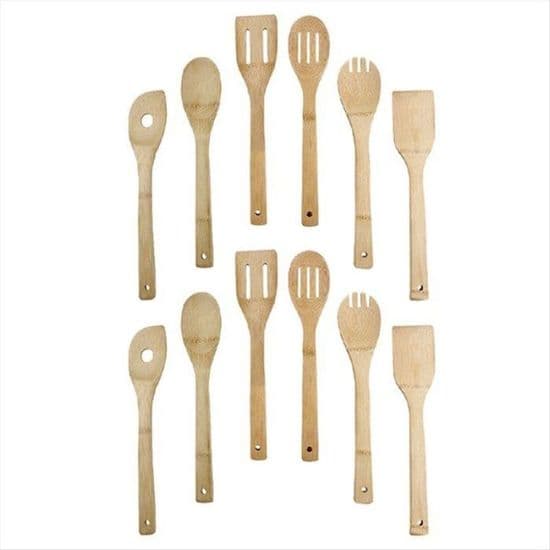 Köksked Köksredskapsset Bambu Köksredskapsset Material Köksredskap