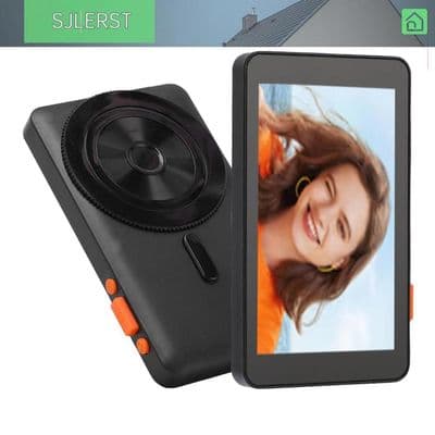 Magnetisk Telefonselfieskärm, 4,02\" 1080p Trådlös Kameramonitor med Dubbel WiFi för Android