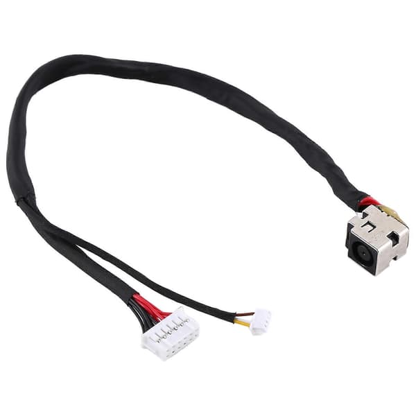 DC Strømstikforbindelse med flekskabel til HP Omen 17-AN 17T-AN 924113-Y23 926564-001