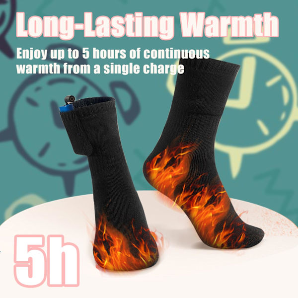 Battery Heated Socks