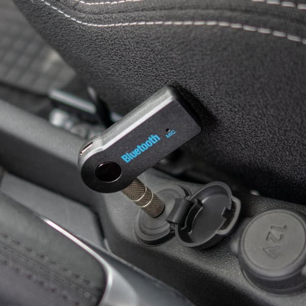 Bluetooth AUX lydmusikk mottaker med mikrofon