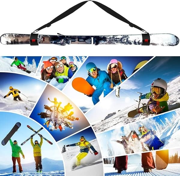Skibånd / Skiholder – Bærerem til ski 4-Pack